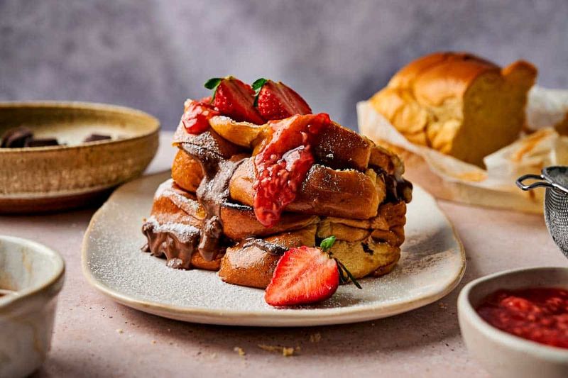 Chocolate Baguette French Toast