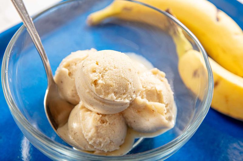 Frozen Banana Ice Cream