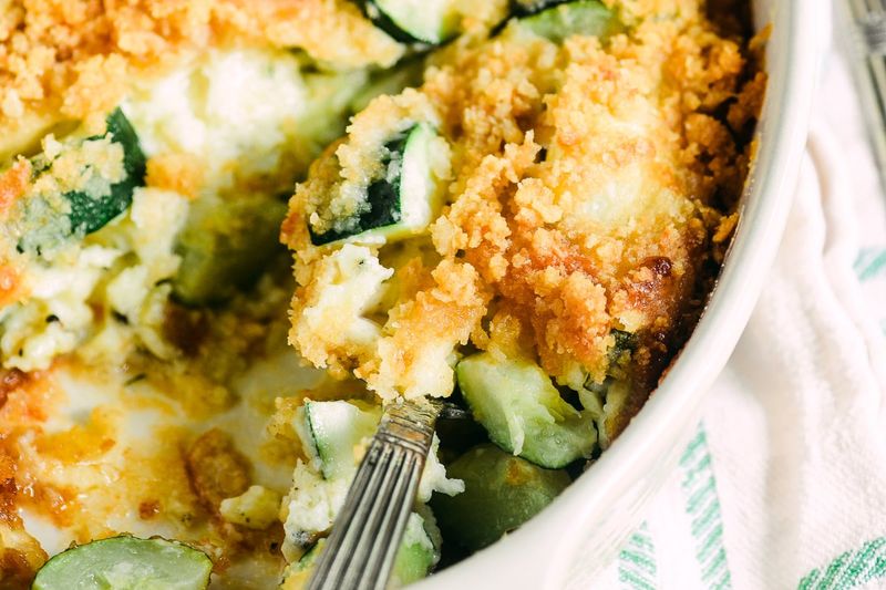 Courgette And Squash Casserole