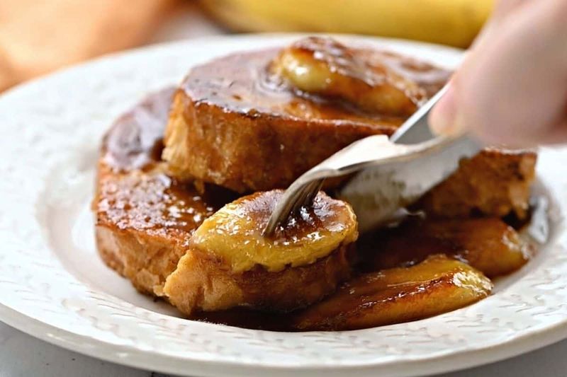 Banana Foster French Toast