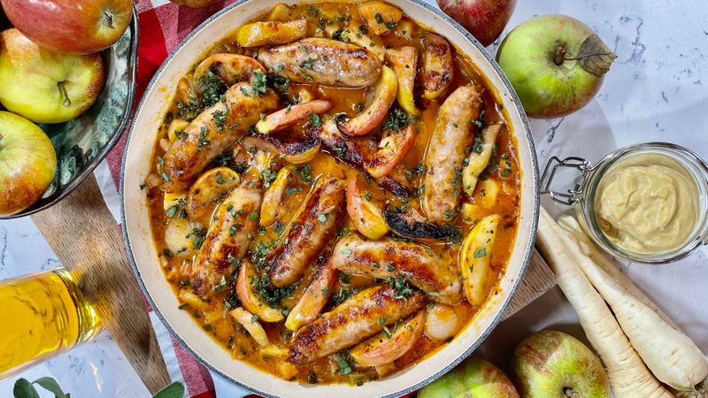 Sausage And Apple Casserole