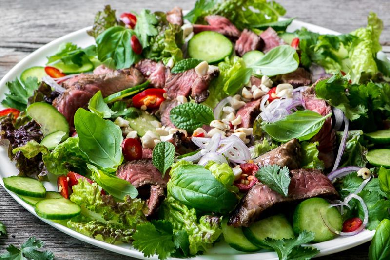 Thai Inspired Beef Salad