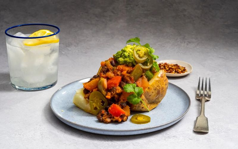 Jacket Potato With All The Trimmings