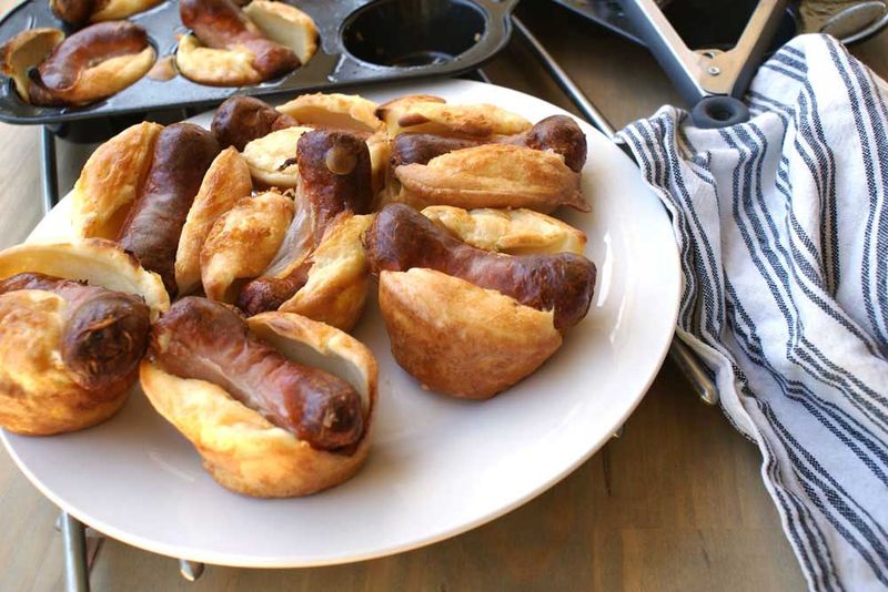 Toad In The Hole Yorkshire Pudding Cups