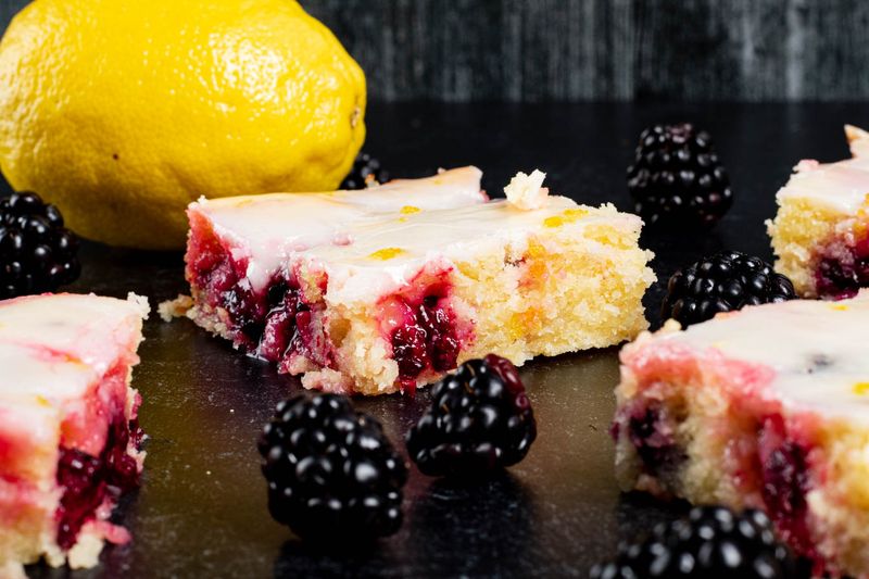 Blackberry Lemon Bars