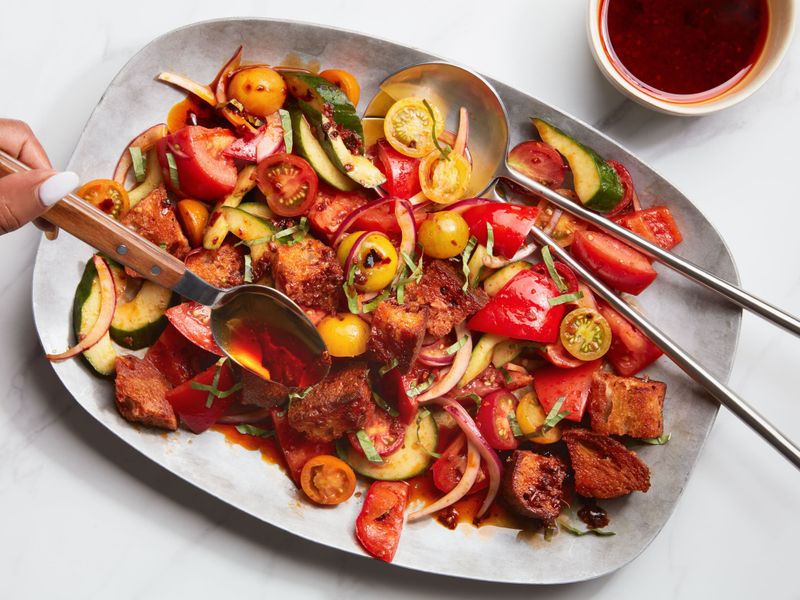 Bake Rustic Panzanella Salad