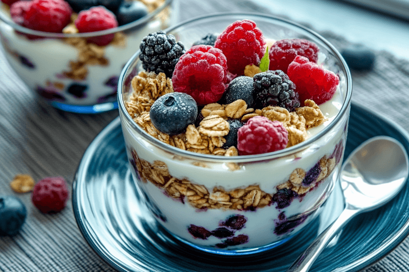 Greek Yoghurt with Berries