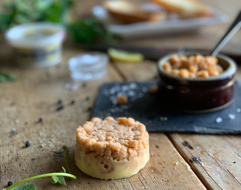 Potted Shrimp On Oatcakes