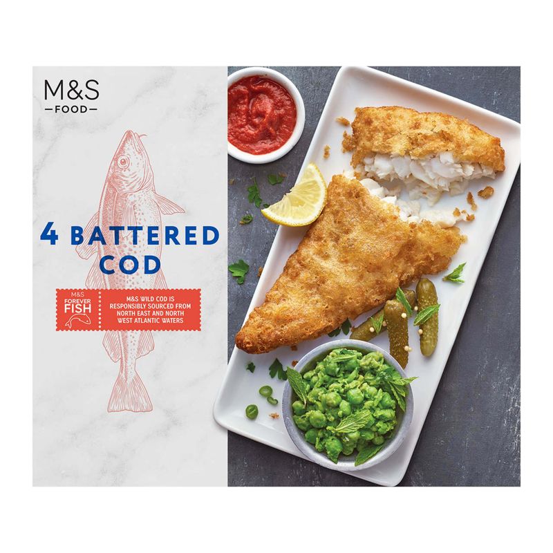 Marks & Spencer Battered Cod Fillets