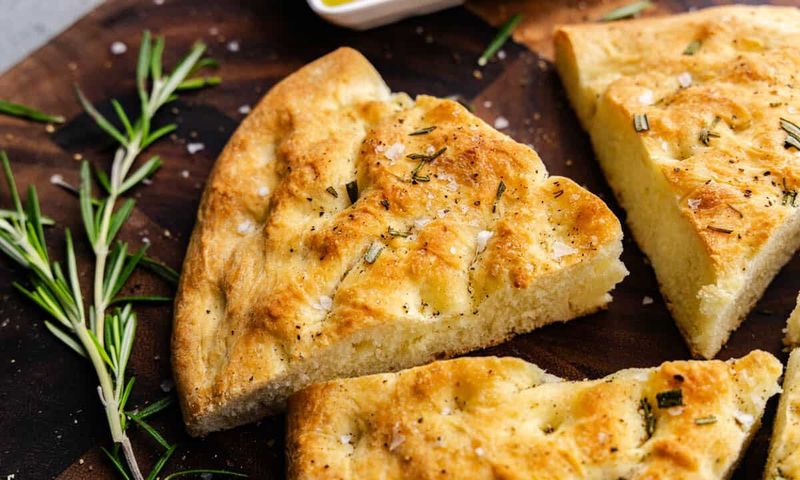 Focaccia With Herbs