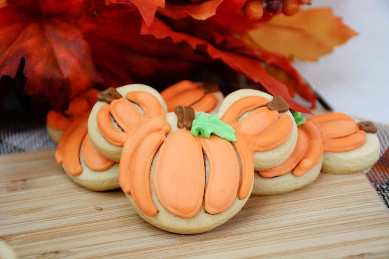 Pumpkin-Shaped Sugar Cookies