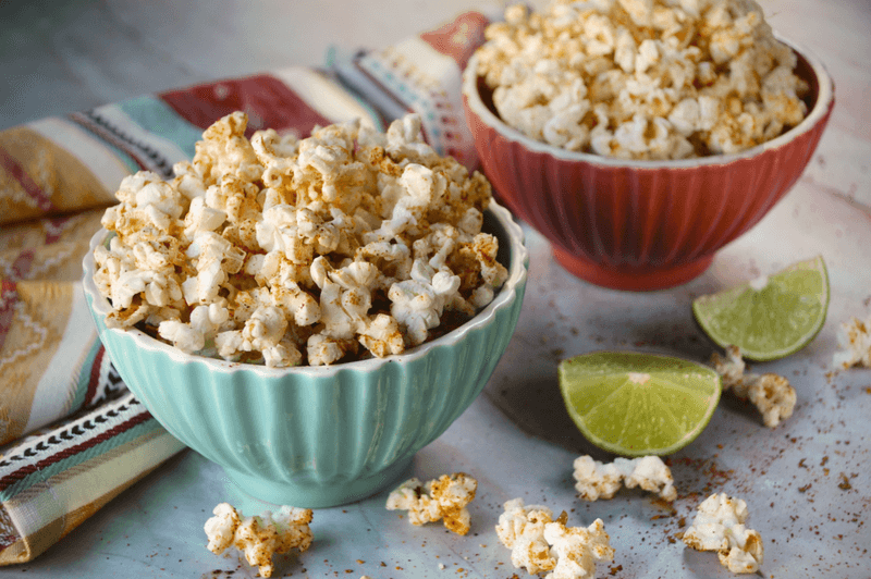 Spicy Chili Lime Popcorn