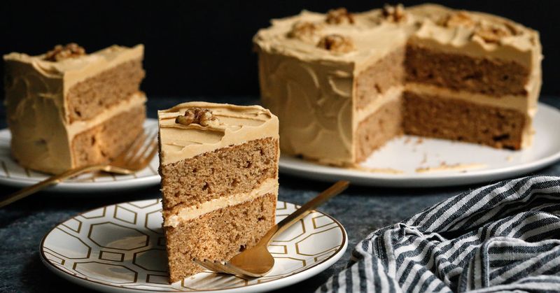 Coffee And Walnut Cake