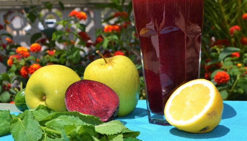 Beetroot Apple Lemon Juice