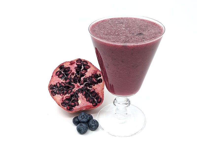Pomegranate Blueberry Juice