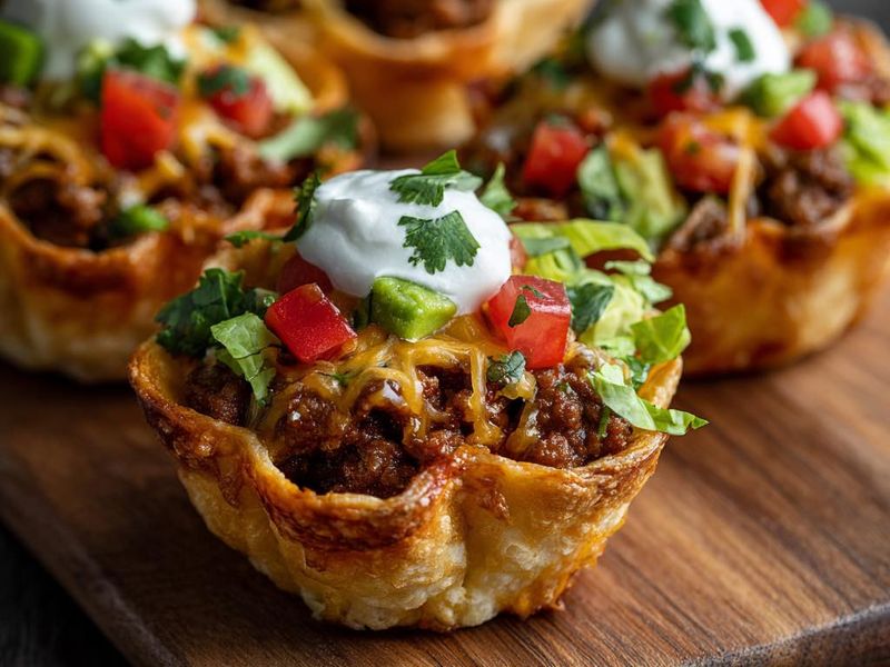 Mini Taco Cups