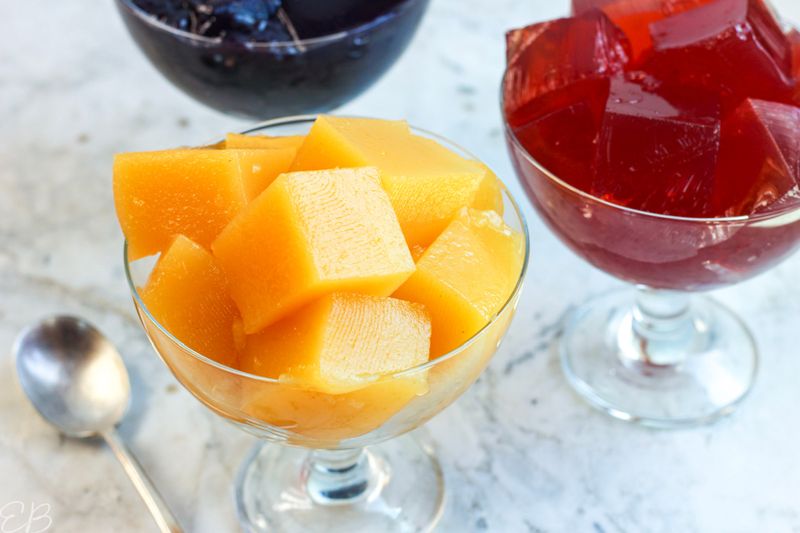 Sugar Free Jelly With Fresh Fruit