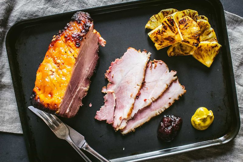 Gammon With Pineapple Glaze