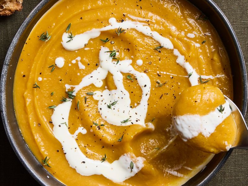 Spiced Butternut Squash Soup