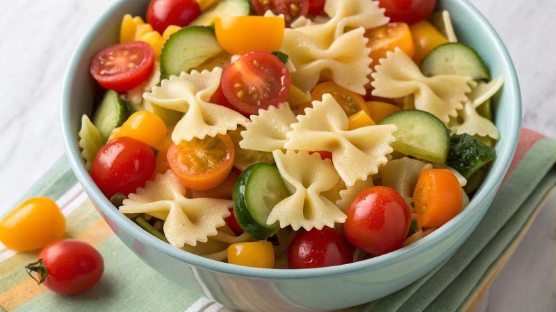 Pasta Salad With Veggies