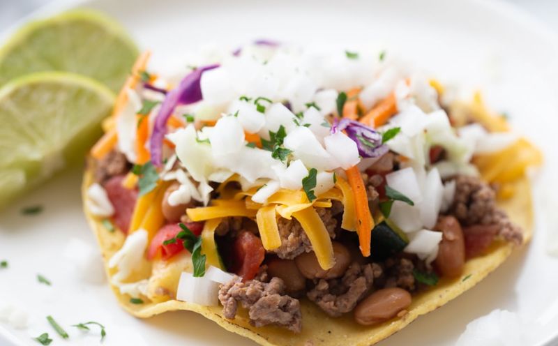 Beef Tostadas