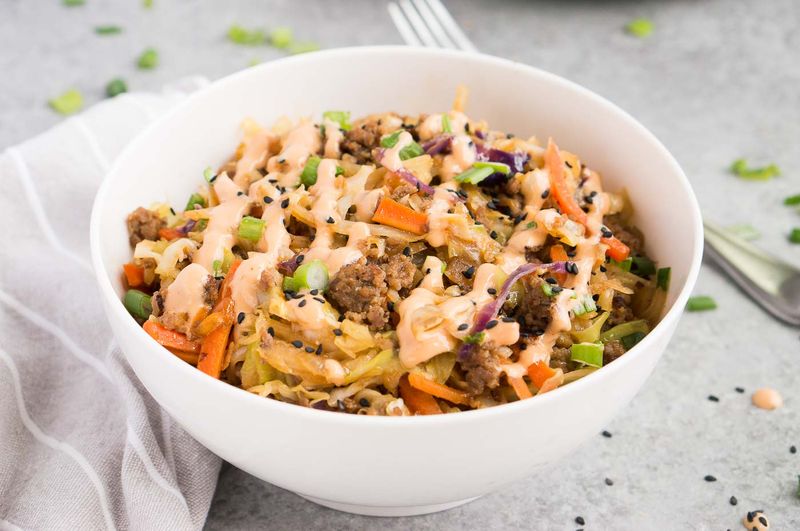 Egg Roll In A Bowl 