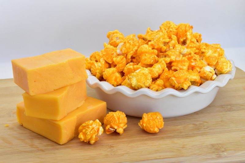 Cheddar Cheese Popcorn