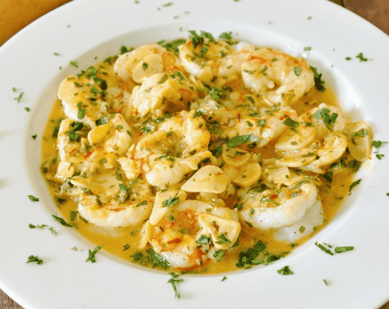 Garlic Prawns 