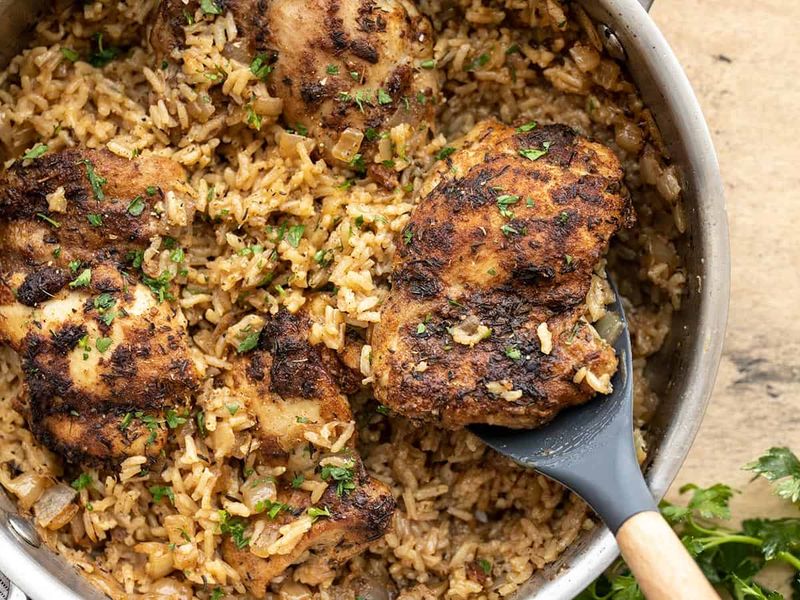One-Pot Chicken And Rice