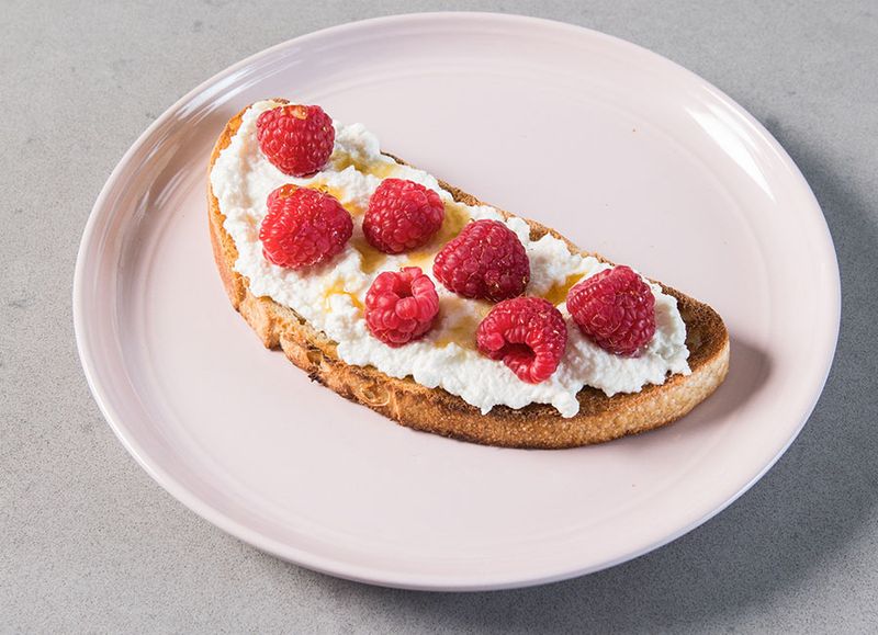 Ricotta Berry Breakfast Toast