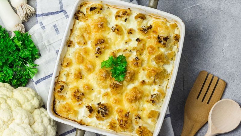 Cauliflower Mac And Cheese 