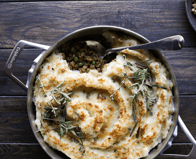 Mushroom Soup Shepherd's Pie Topping
