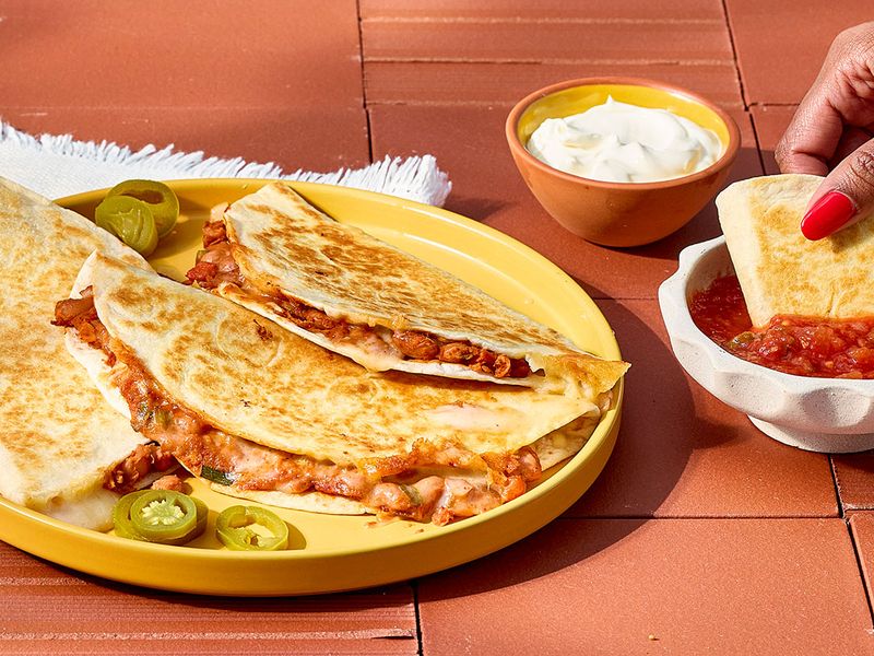 Bean Quesadillas