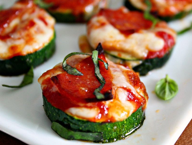 Zucchini Pizza Bites