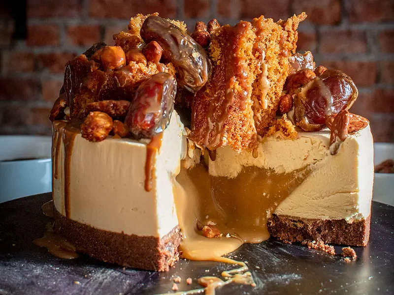 Sticky Toffee Pudding Cheesecake Fusion