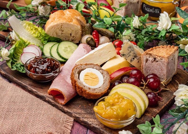 Luna Lovegood - Ploughman's Lunch With Cheese And Bread