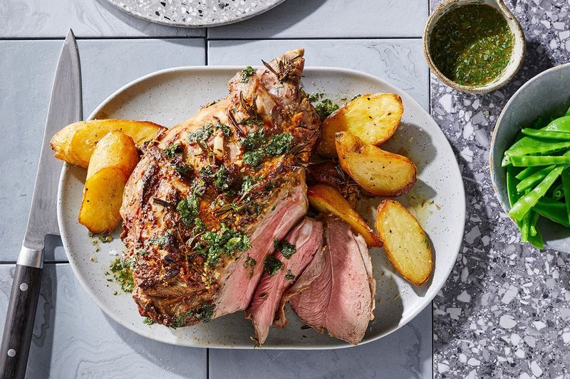 Francesca - Roast Lamb With Mint Sauce