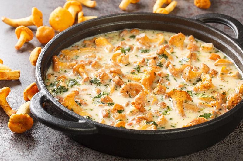Chanterelle Mushrooms