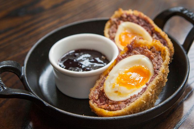Scotch Eggs From The Pub