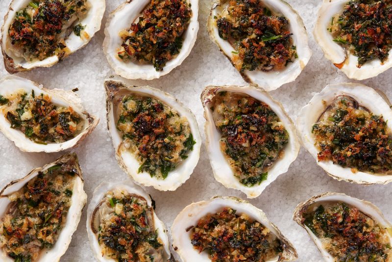 Oysters Rockefeller