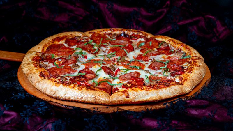 Haunted Heatwave Pizza