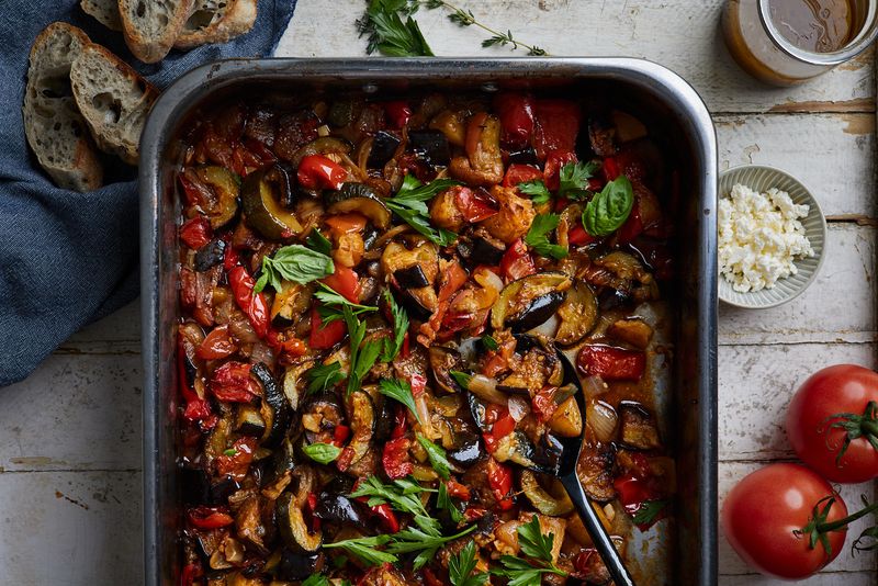 Briam (Greek Roasted Vegetables)