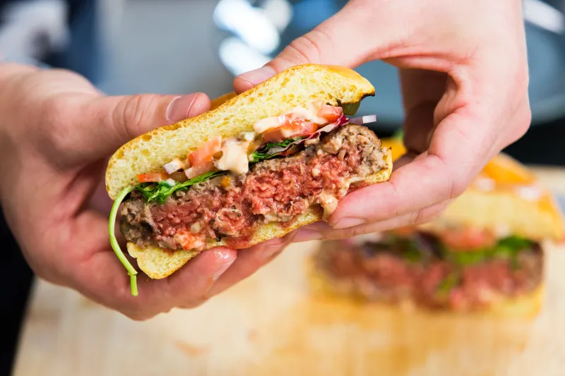 Plant-Based Meat Burgers