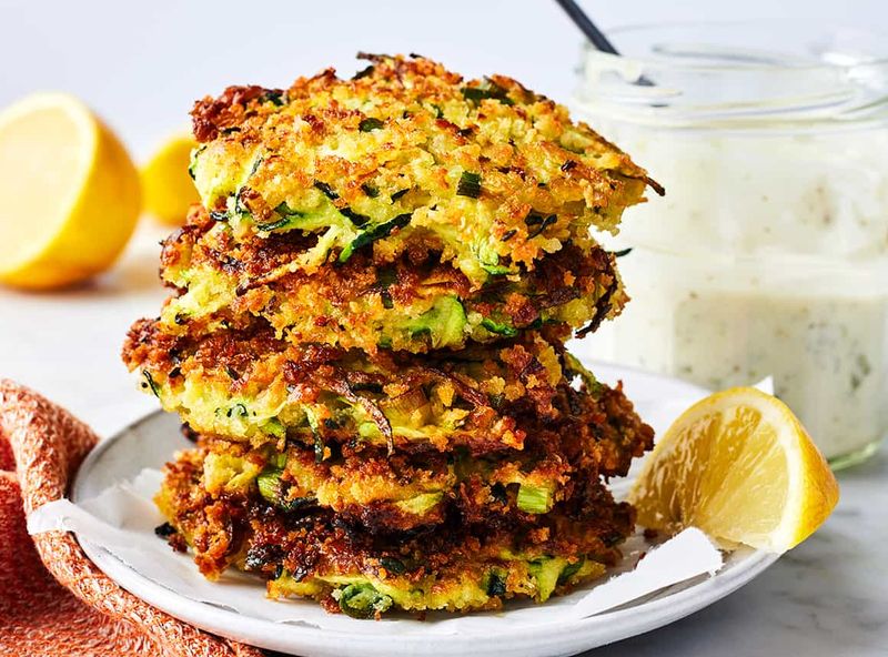 Courgette Fritters
