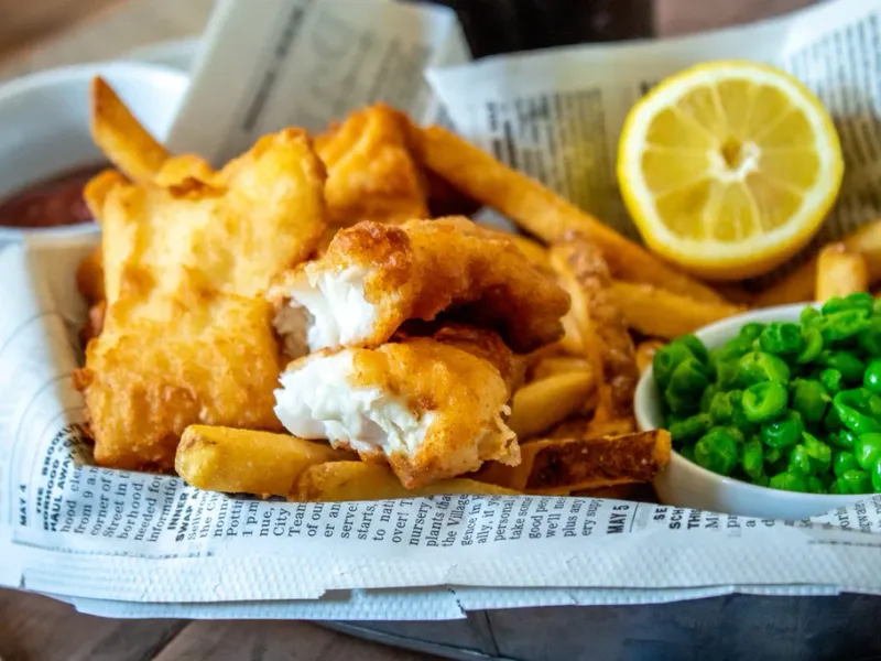 Crispy Fish And Chips