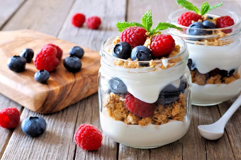 Greek Yogurt With Berries