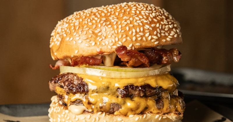 Miso Bacon Burger At Black Bear Burger, London