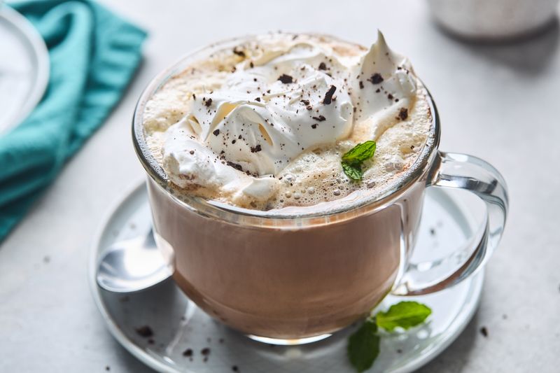 Peppermint Hot Coffee