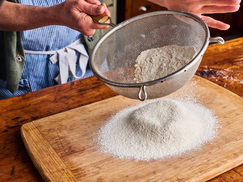 Sift Dry Ingredients