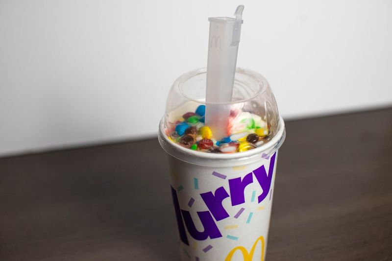 Peanut M&M's McFlurry